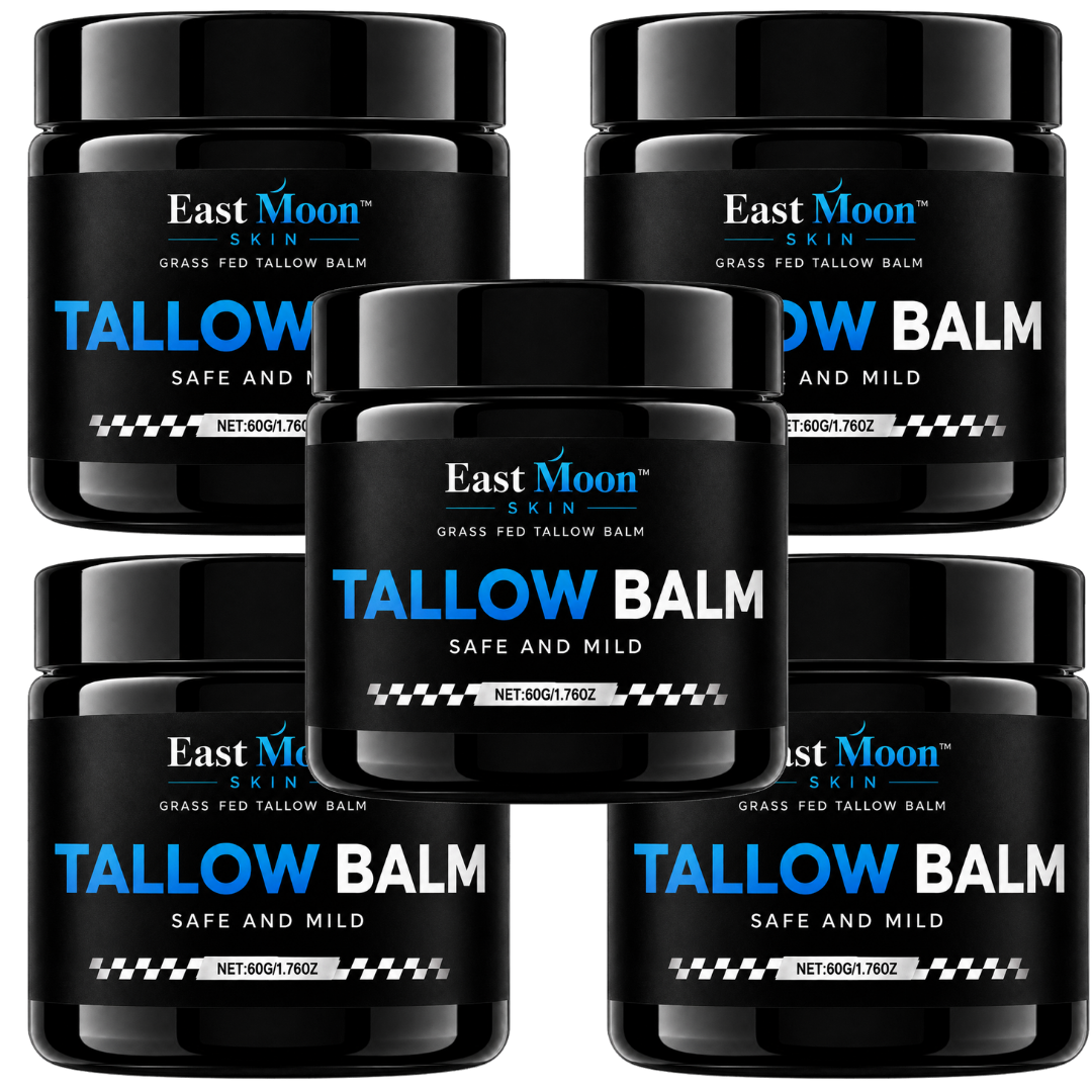 East Moon™ Tallow Balm — Grass-Fed Beef Tallow for Eyes & Face (50g)