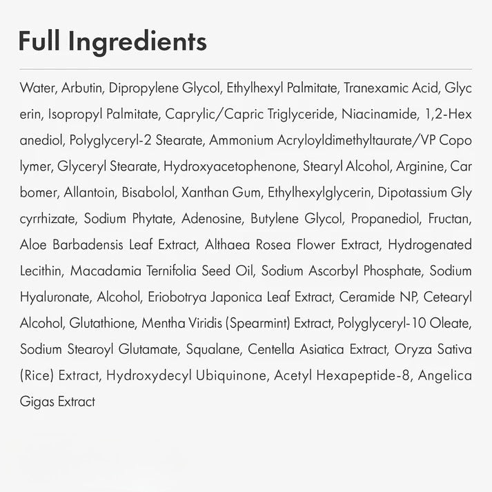 Carvenchy | Arbutin 7% + Tranexamic Acid 4% Brightening Cream