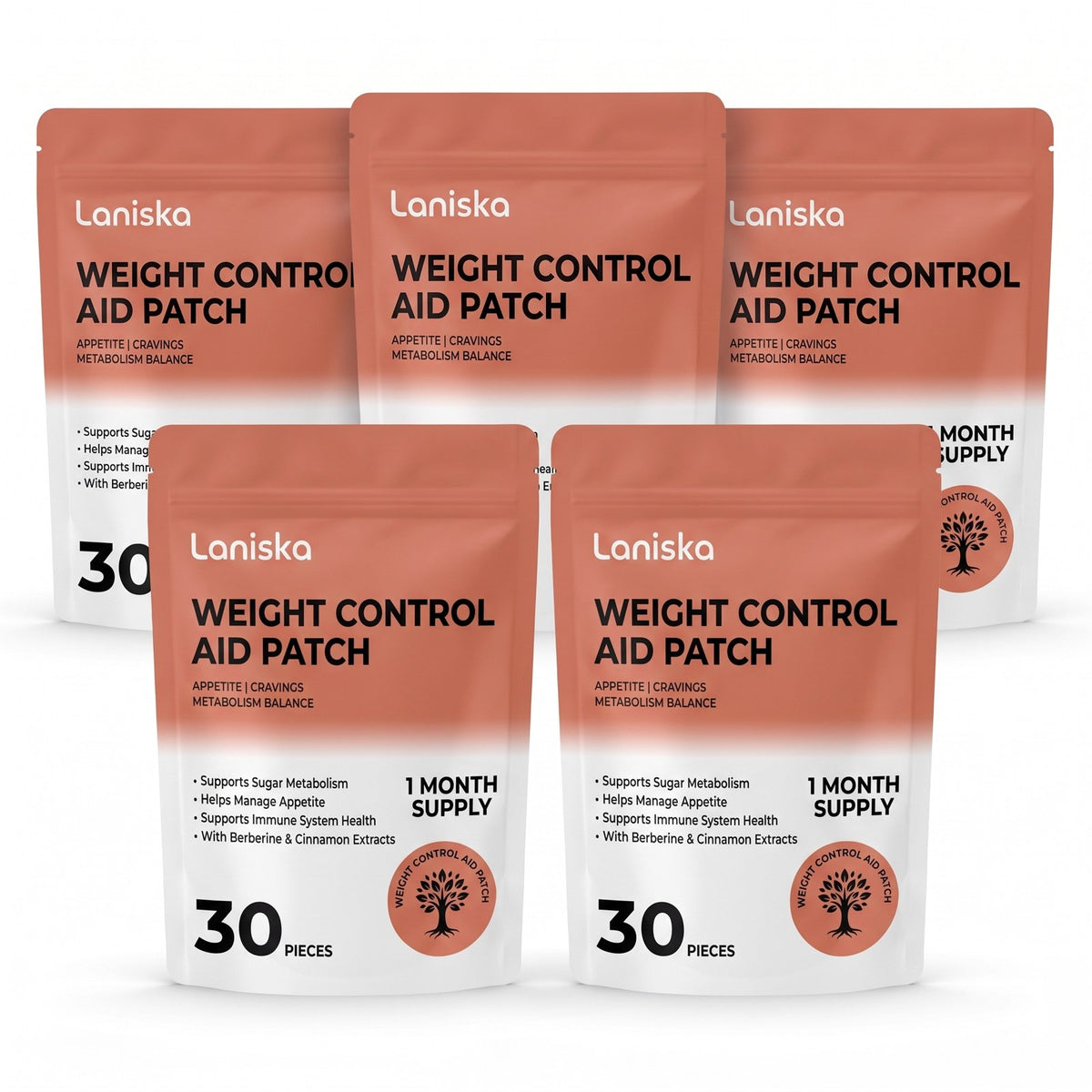 Laniska Daily Patch, 5 pouches