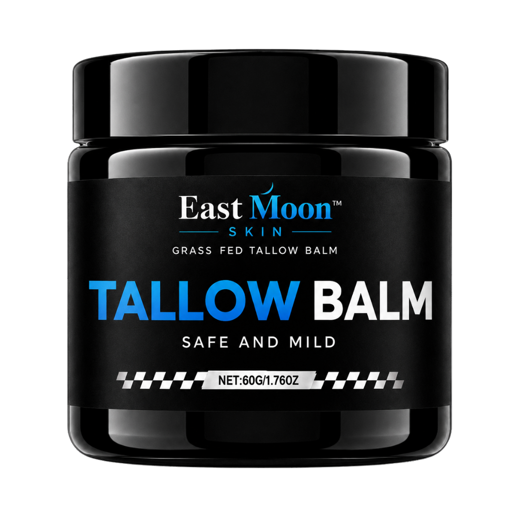 East Moon™ Tallow Balm — Grass-Fed Beef Tallow for Eyes & Face (50g)
