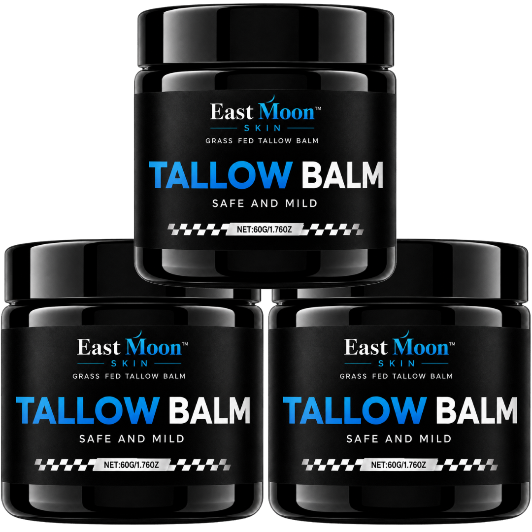 East Moon™ Tallow Balm — Grass-Fed Beef Tallow for Eyes & Face (50g)