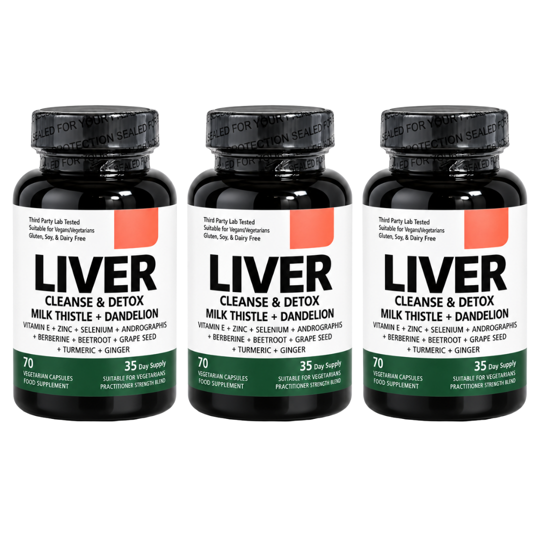 Liver™ | Restore Your Liver Up to 4× Faster and Flush Out 95% of Toxins in Just 1 Week!