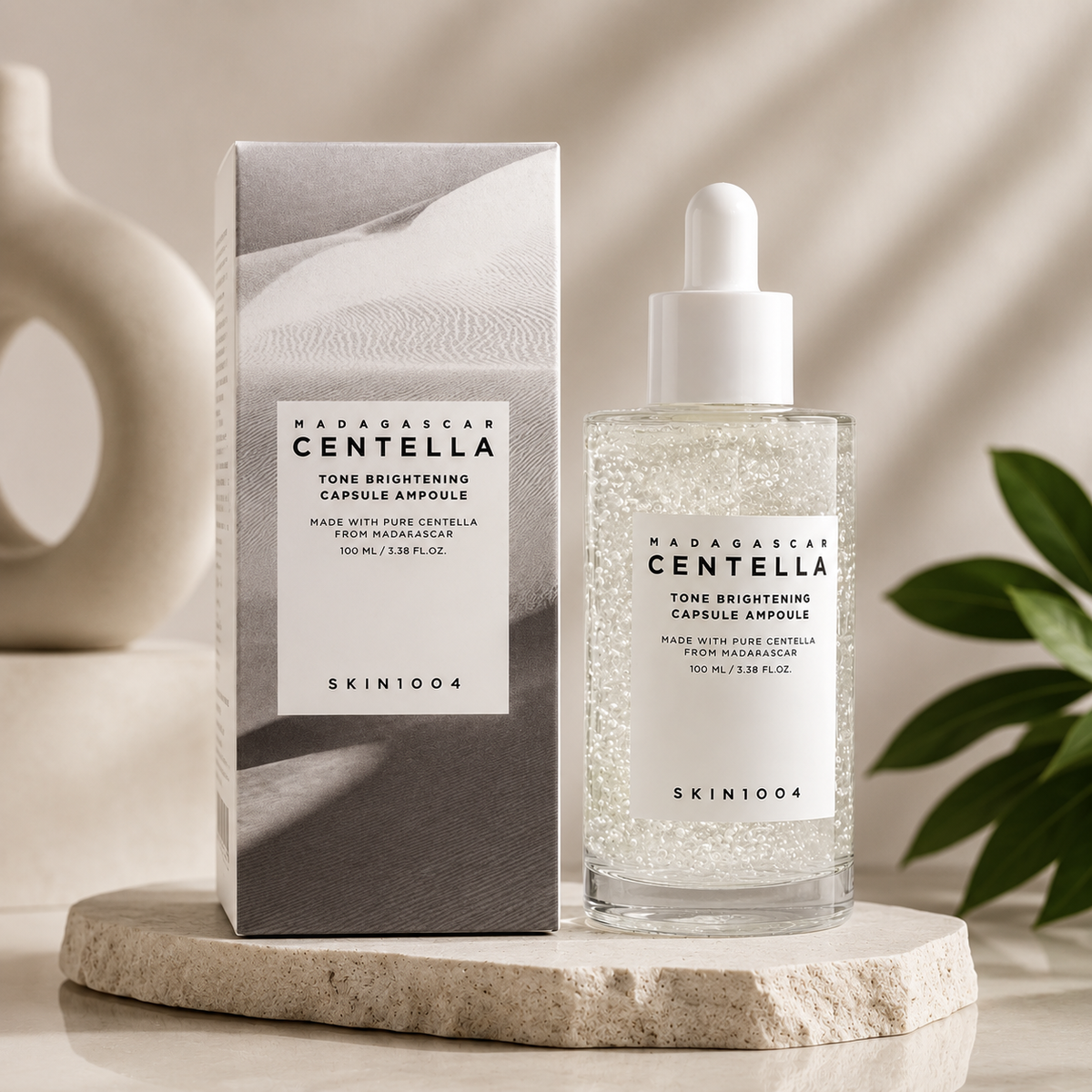 Centavra™ Tone Brightening Capsule Ampoule — Centella, Niacinamide 4% & Tranexamic Acid (100ml)