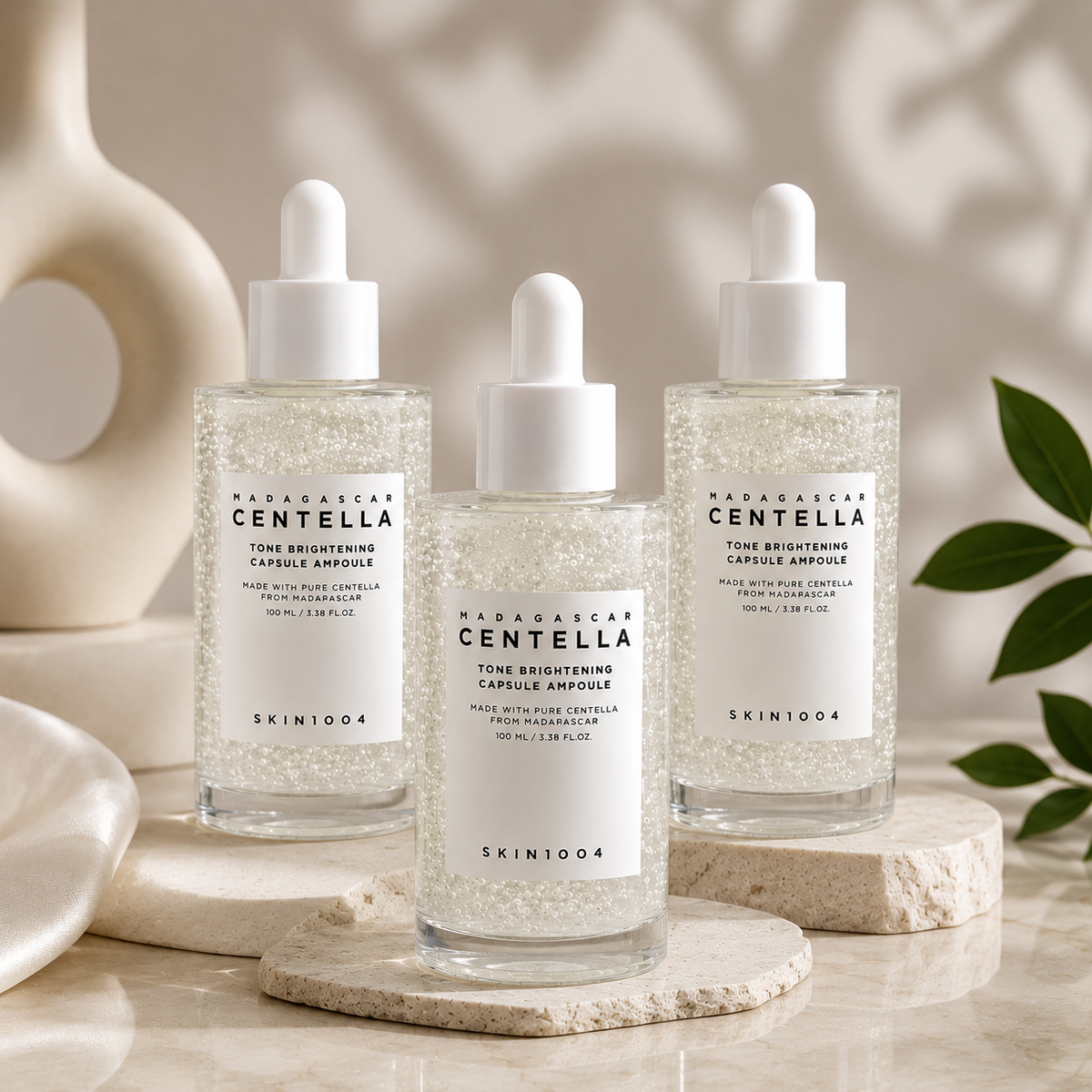 Centavra™ Tone Brightening Capsule Ampoule — Centella, Niacinamide 4% & Tranexamic Acid (100ml)