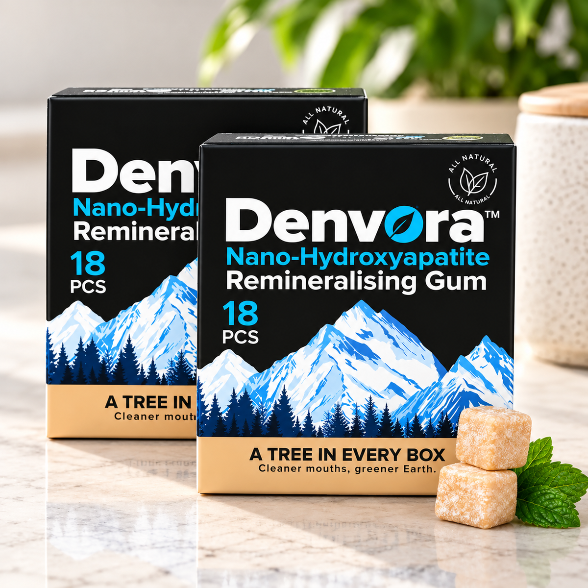 Denvora™ Nano-Hydroxyapatite Remineralising Gum