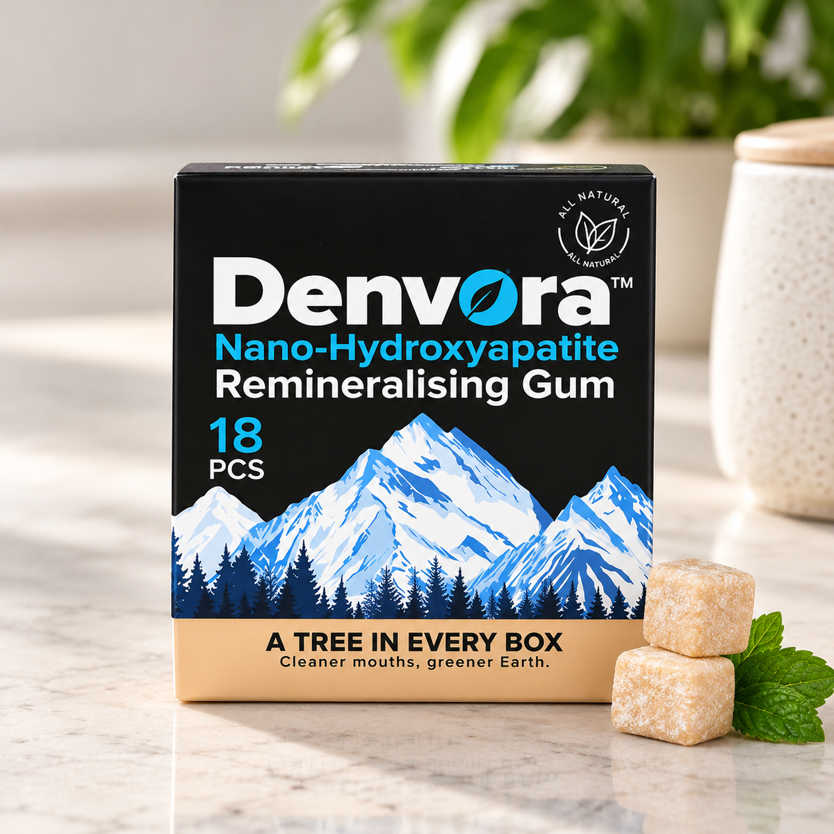 Denvora™ Nano-Hydroxyapatite Remineralising Gum