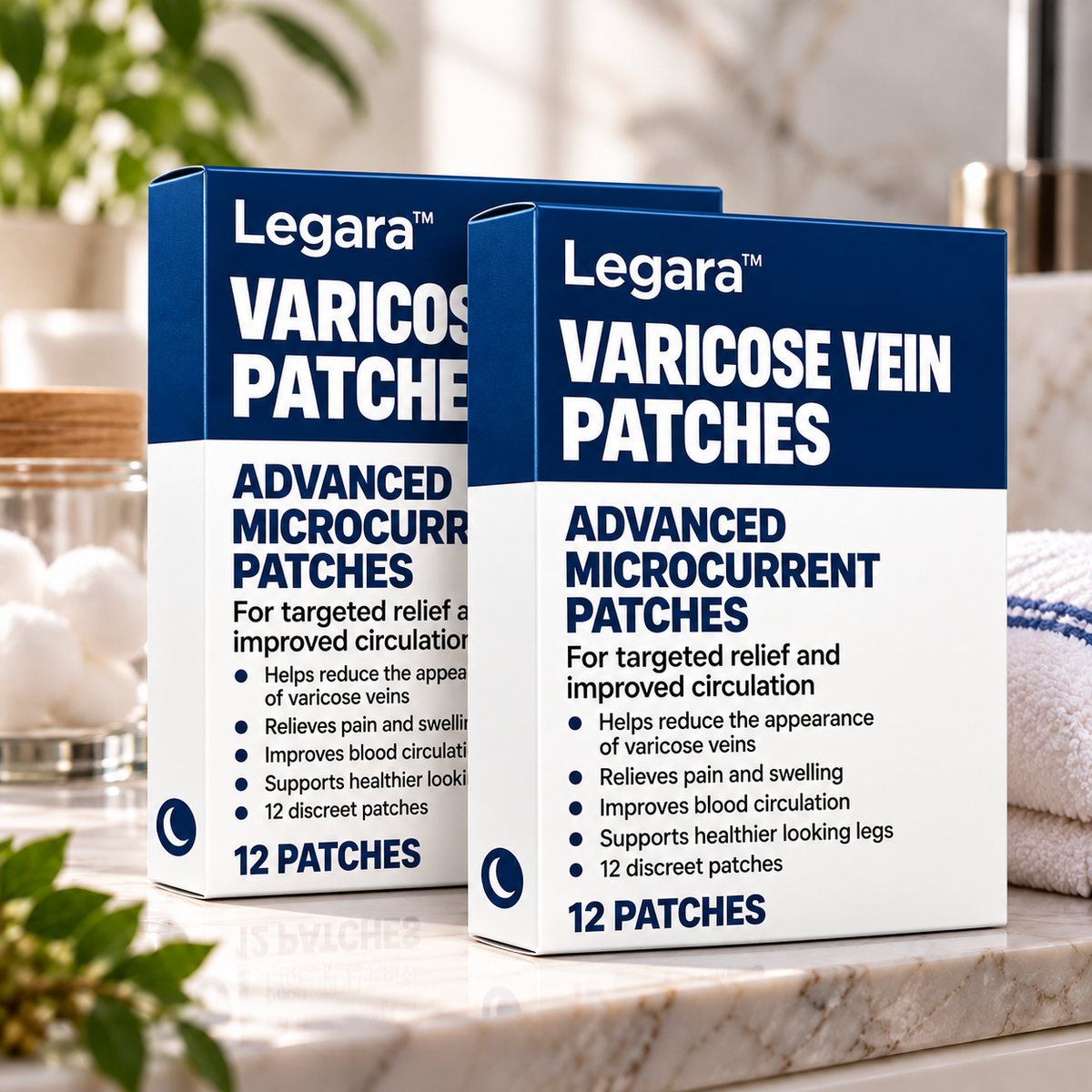 Legara™ – Microneedle Leg Patches