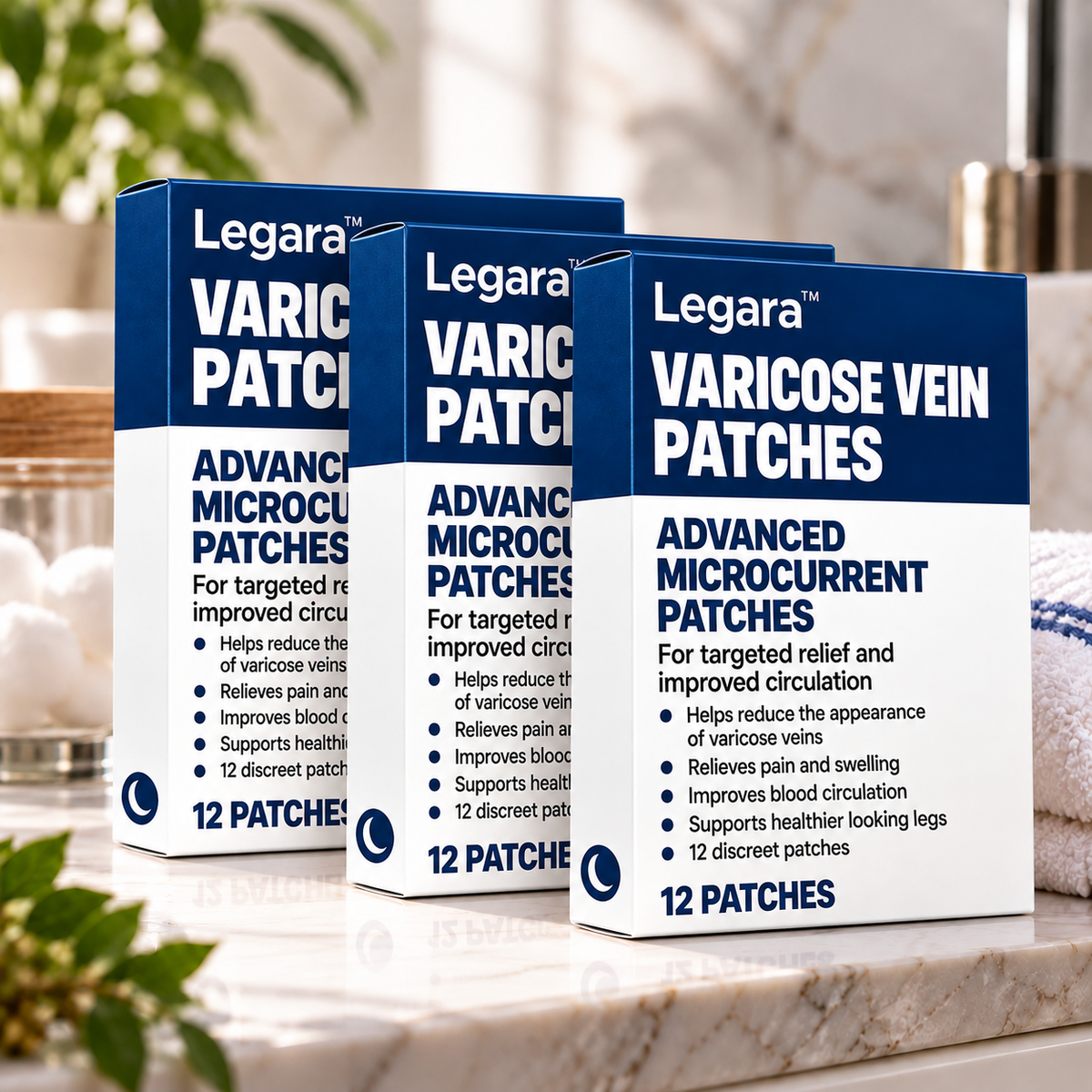 Legara™ – Microneedle Leg Patches
