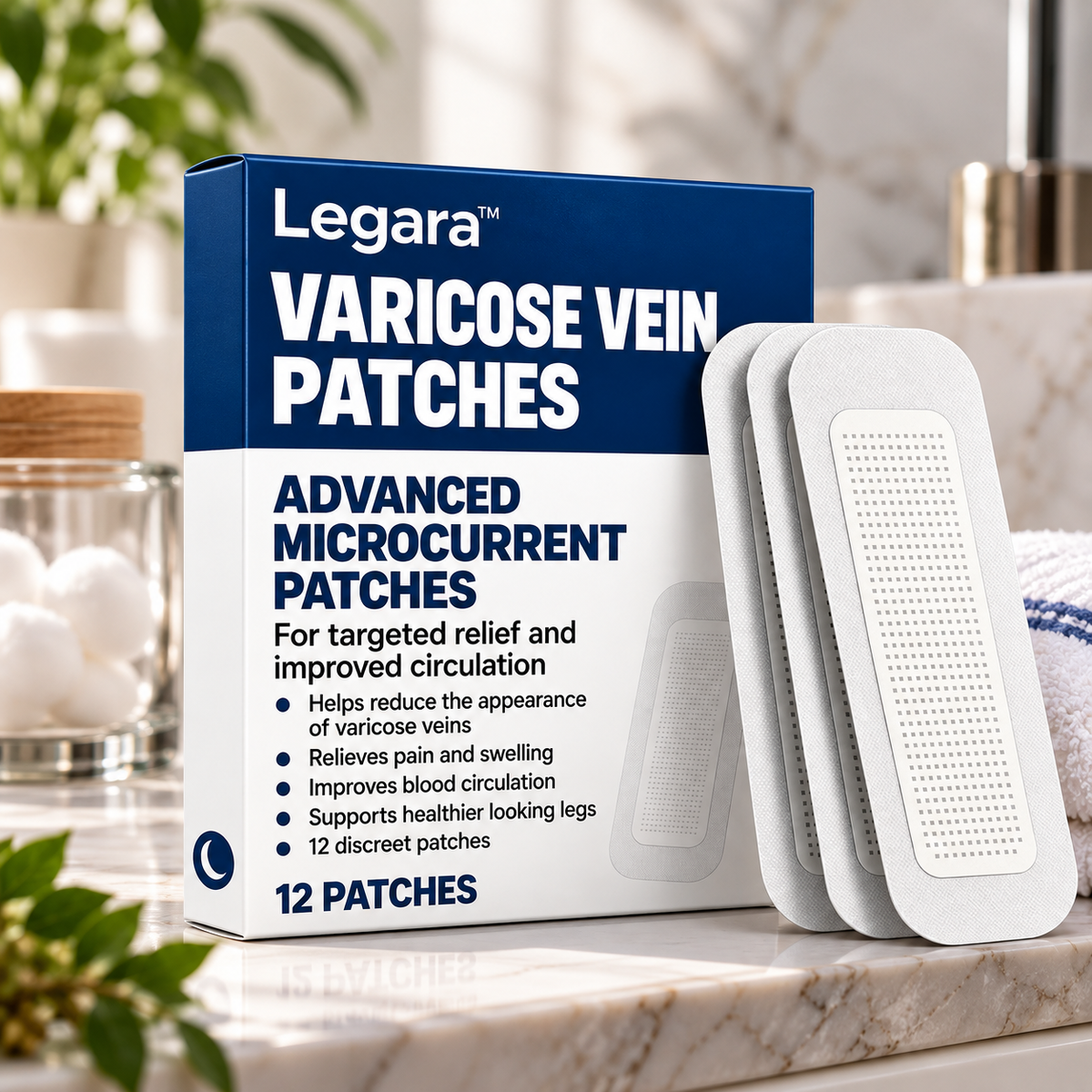 Legara™ – Microneedle Leg Patches