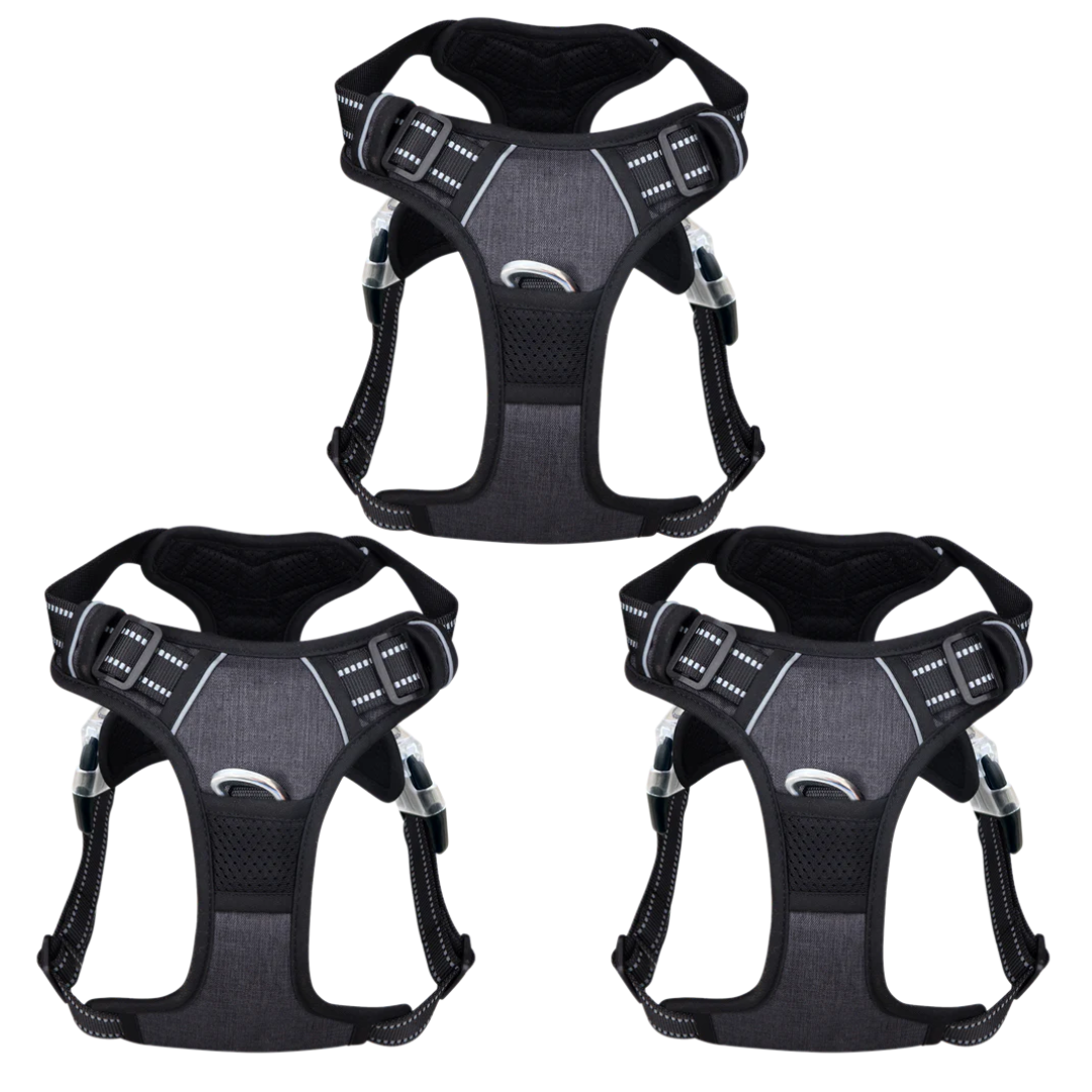 PawSafe No-Pull Dog Harness 3 pack