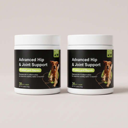 Advanced Hip & Joint Support dog soft chews, 30 chews - 2 pack
