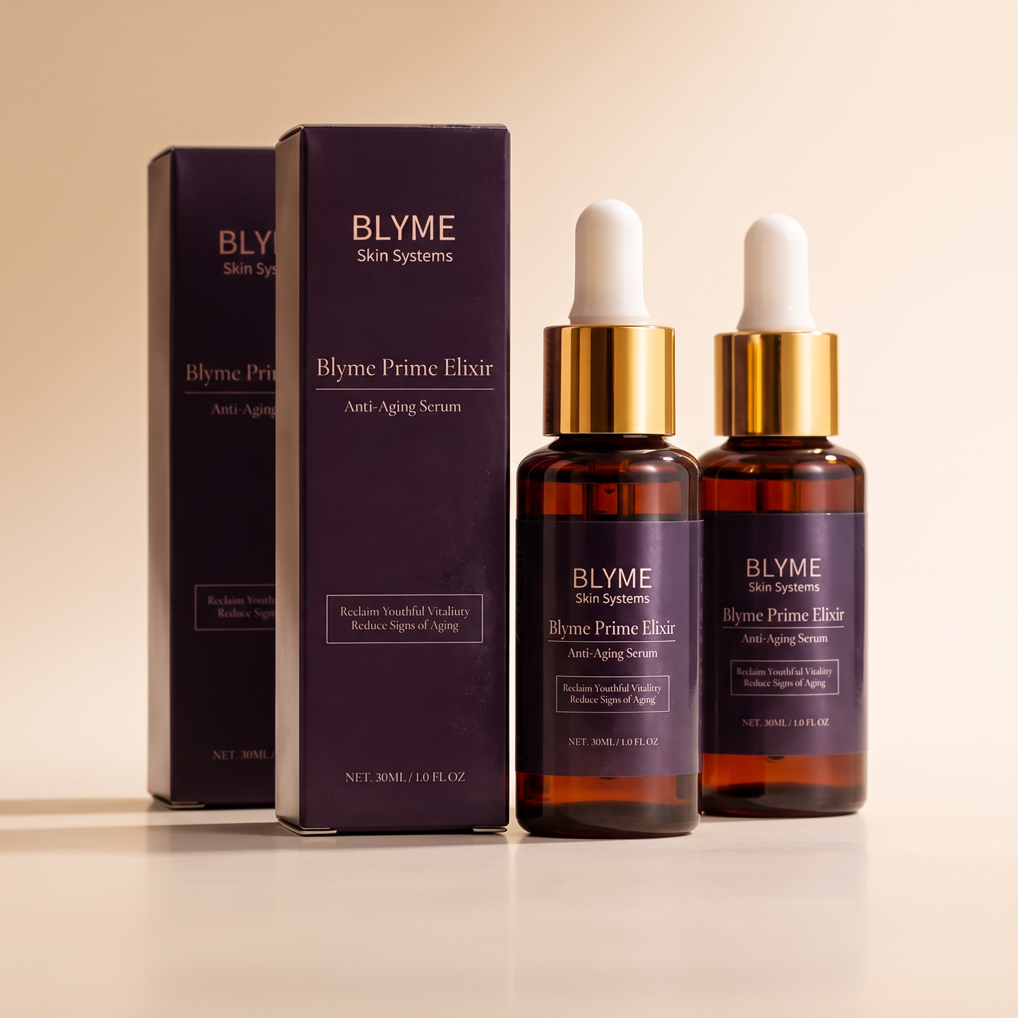 BLYME Prime Elixir Anti-Aging Serum 30ml - 2 pack
