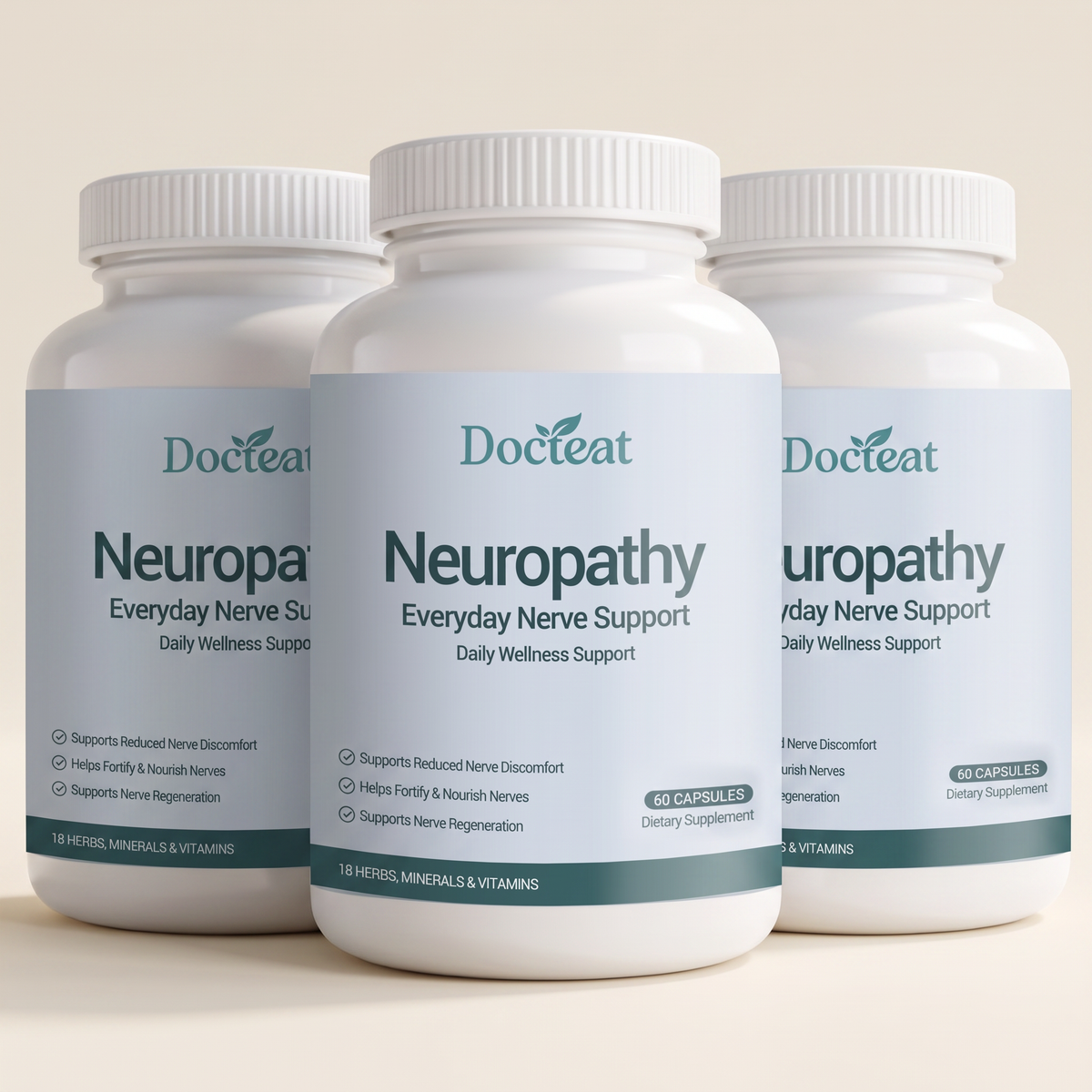 Neuropathy Everyday Nerve Support, 60 capsules - 3 pack