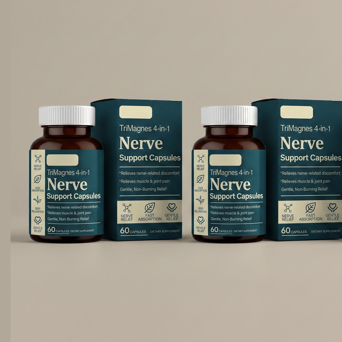 Neuvara TriMagnes 4-in-1, 60 capsules - 2 pack