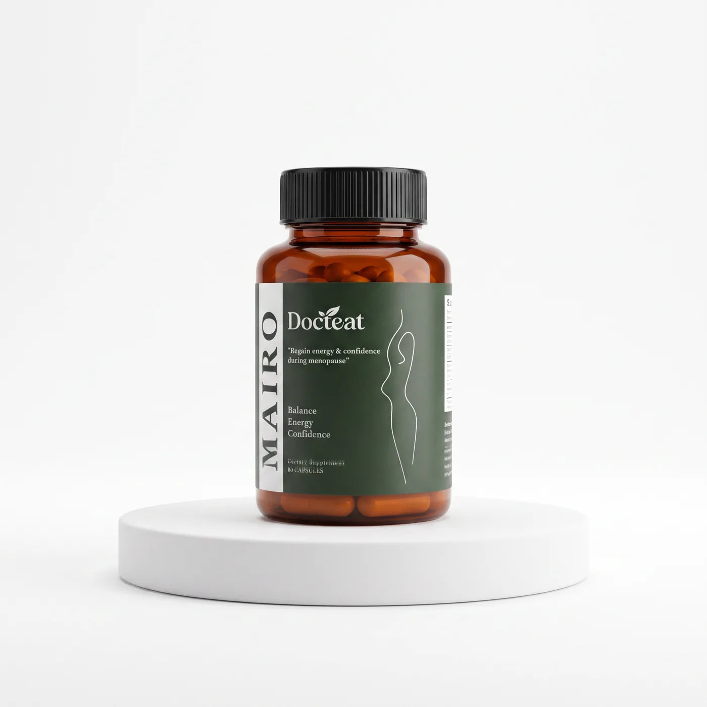 MenoRelief™ — product bottle 1x pedestal